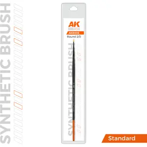 Synthetic brush AK Interactive Round AKB006 image-0