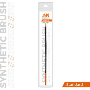Syntetický štětec AK Interactive Round AKB008