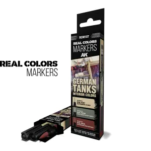 Marker sæt AK Interactive German Tanks Interior (x3) image-0