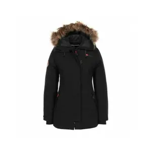 Parka avec vraie fourrure femme Peak Mountain Akagan image-0