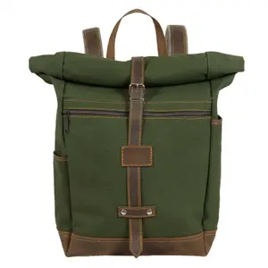 Canvas Rolltop Backpack Akah Buffalo Ranger