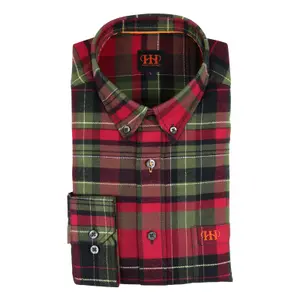 Camicia a quadri maniche lunghe donna Akah Stag