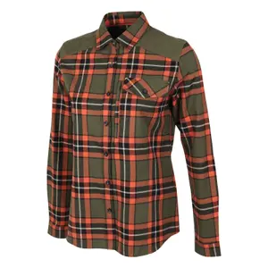 Camicia a quadri con maniche lunghe donna Akah Fuchs