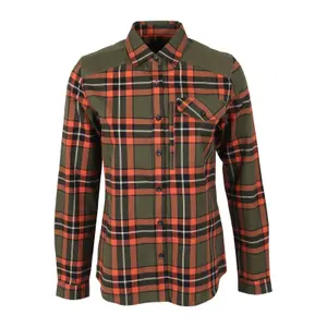 Camicia a quadri con maniche lunghe donna Akah Fuchs image-1