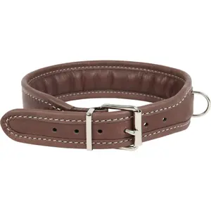 Leather dog collar Akah Wide 40 cm image-0