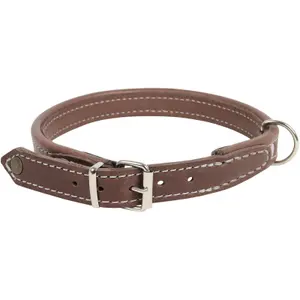 Collar de perro de cuero Akah 40 cm