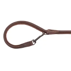 Laccio per cane guida in pelle di alce Akah image-1