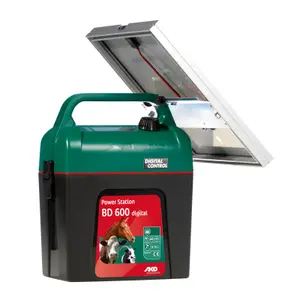 Digital energizer on 9 v battery Ako Power Station BD 600 image-2