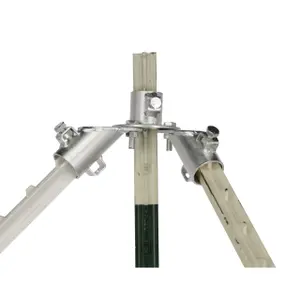 Toebehoren voor afrasteringen met variabele hoek met vbis en eindkappen Ako T-Post image-0