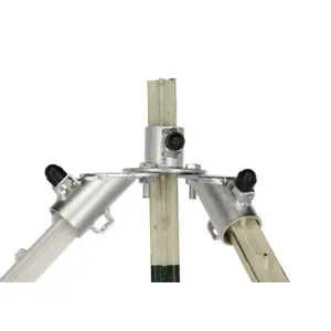 Toebehoren voor afrasteringen met variabele hoek met vbis en eindkappen Ako T-Post image-1