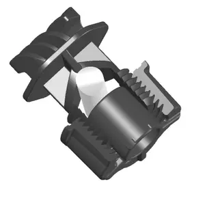 Screw-in electric fence insulators Ako Vario Plus (x110) image-1
