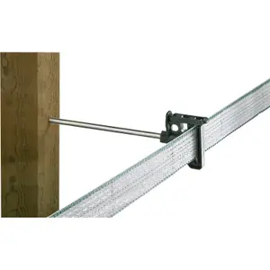 Tape clip spreader insulators up to 40 mm Ako (x10) image-1