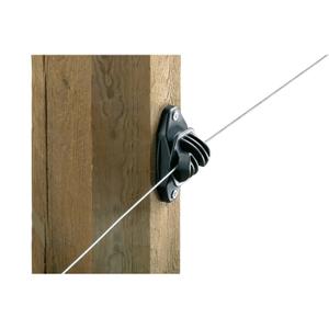 Aisladores de valla permanentes aptos para cables de hasta 2,5 mm Ako Highland (x10) image-2