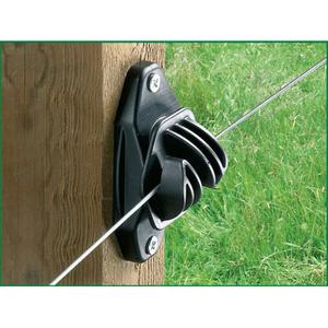 Aisladores de valla permanentes aptos para cables de hasta 2,5 mm Ako Highland (x10) image-3