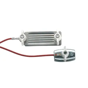 Aansluiting voor afrasteringskoord tot ø 6,5 mm/aansluiting voor lint tot ø 40 mm Ako image-0