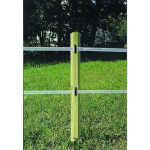 Piquet cloture d'angle/porte Ako Octo Wood image-5