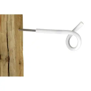 Isolateurs écarteur à œillet métal/PVC avec support de 25 cm Ako (x5) image-1