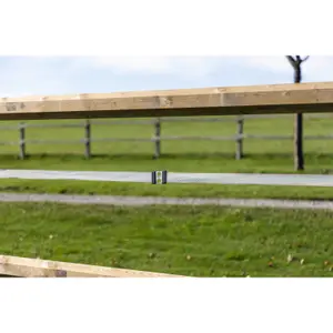 Accesorio para conector de valla de cinta de hasta 40 mm de acero inoxidable Ako Litzclip (x5) image-3