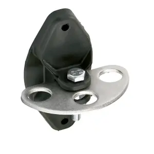 Isolatoren Tür Edelstahl zum Anschrauben Ako Vario (x2) image-0