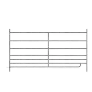 442603-galvaniserat-stangsel-med-dorr-ako-silver-183x92-cm