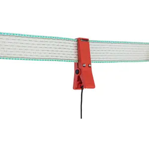 Double inter-wire connection cable with 2 x 40 mm ribbon alligator clips Ako image-1