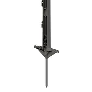 Piquet cloture en plastique massif double marche Ako (x5) image-1