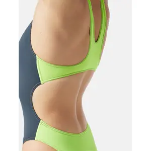 Fato de banho bicolor de 1 peça para mulher Akron Babbit Evo image-3