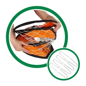 Set of 2 folding goals Aktive Pop-Up 120 x 80 cm image-2