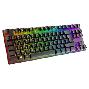 Clavier Gaming 88 touches retroeclaire membrane Akuma Shonen T02 TKL