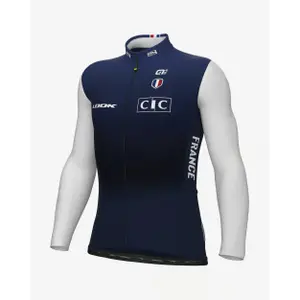 Vindtät jacka Alé French Cycling Federation Replica 2023 image-0