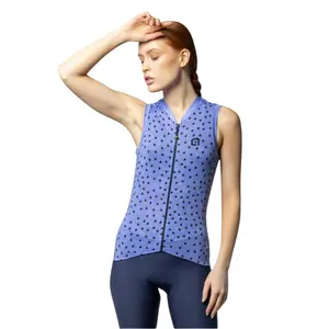 Maillot sans manches femme Alé Pragma Pois image-0