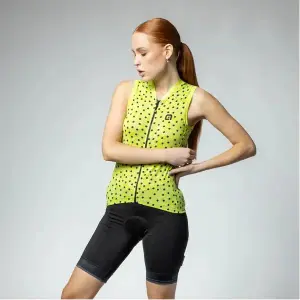 Maillot sans manches femme Alé Pragma Pois image-2