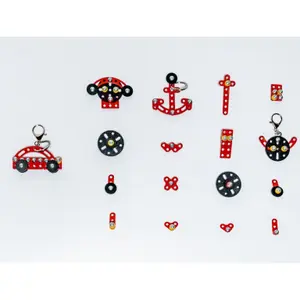 Jeux de construction 72 pièces porte-clé Alexander Toys X-Press me New beetle image-2