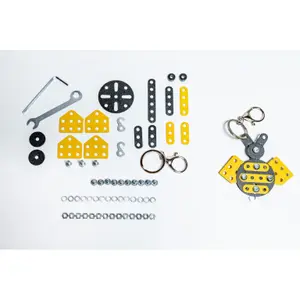 Jeux de construction 61 pièces porte-clé Alexander Toys X-Press me Abeille image-1