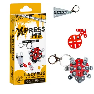 Jeux de construction 71 pièces porte-clé Alexander Toys X-Press me Coccinelle