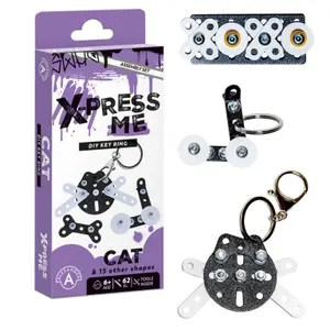 Jeux de construction 62 pièces porte-clé Alexander Toys X-Press me Chat
