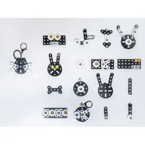 Jeux de construction 62 pièces porte-clé Alexander Toys X-Press me Chat image-1
