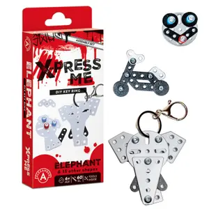 Jeux de construction 60 pièces porte-clé Alexander Toys X-Press me Éléphant