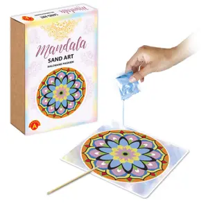 Aktivitäten kreative bunte Sand Alexander Toys Mandala 1