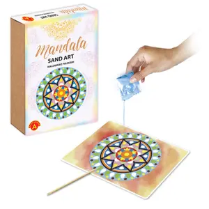 Aktivitäten kreative bunte Sand Alexander Toys Mandala 2