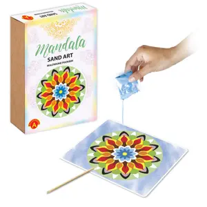 Aktivitäten kreative bunte Sand Alexander Toys Mandala 3