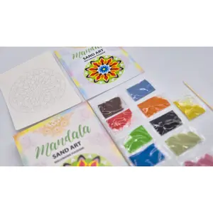 Aktivitäten kreative bunte Sand Alexander Toys Mandala 3 image-3