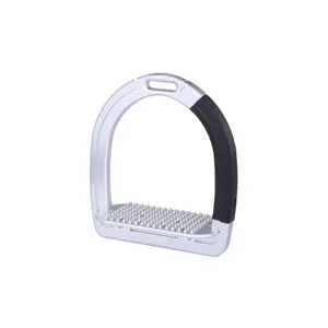 Veilige aluminium stijgbeugels met platte zool en spikes Alfa Jump Safety2 image-0