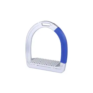 Veilige aluminium stijgbeugels met platte zool en spikes Alfa Jump Safety2 image-0