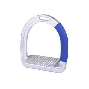 Flat floor child safety stirrups aluminium Alfa Jump Safety2