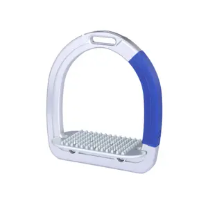 Estribos de seguridad de aluminio para suelos planos con puntas para niños. Alfa Jump Safety2 image-0