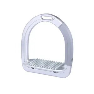 Estribos de seguridad de aluminio para suelos planos con puntas para niños. Alfa Jump Safety2 image-0