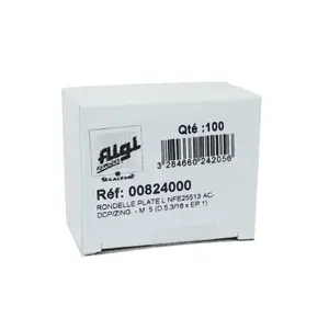 Rondella piatta in acciaio per moto Algi 824000 image-2