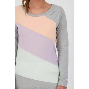 T-shirt donna a maniche lunghe Alife & Kickin LenjaAK A image-4