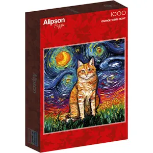 1000-piece puzzle Alipson Puzzle Chat Facon De Vinci image-1